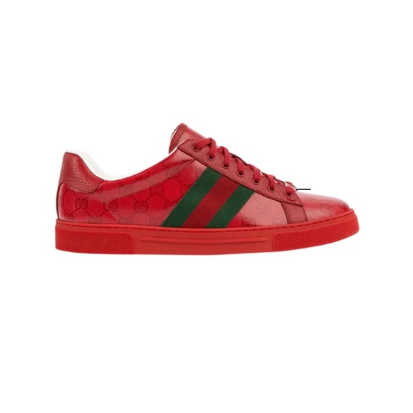 NEW AUTHENTIC GUCCI GG Crystal Canvas Sneaker (Gucci size 7, US W10/M8) - Picture 2 of 15